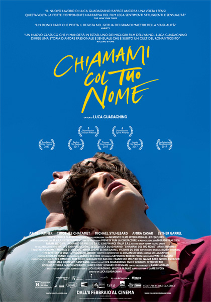 Locandina film Chiamami col tuo nome