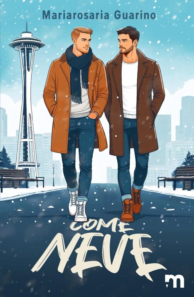 Copertina del romanzo romance m(M intitolato Come neve di Mariarosa Guarino