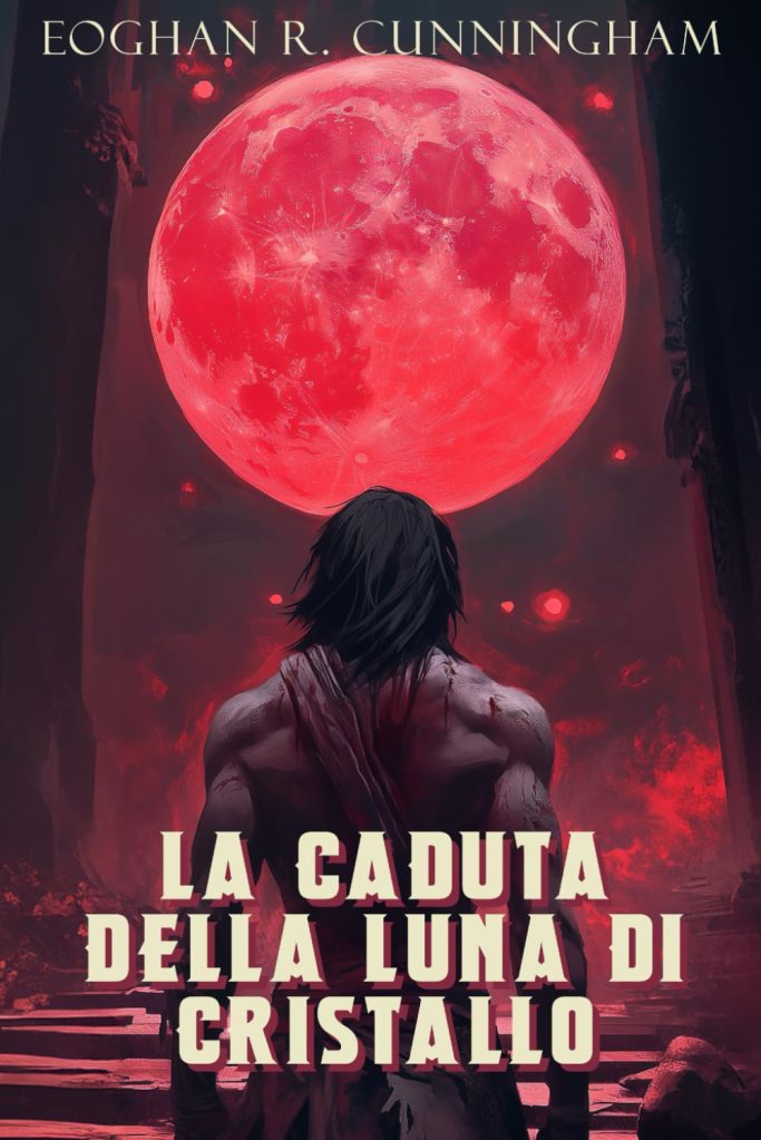 Copertina del libro La caduta della luna di cristallo