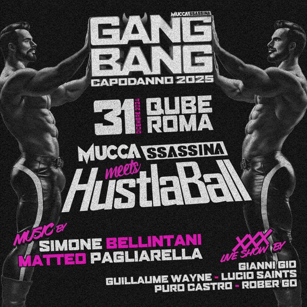 Locandina Capodanno 2024 Muccassassina Roma