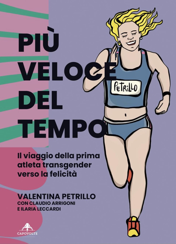 copertina del libro intitolato Più veloce del tempo di Valentina Petrillo.