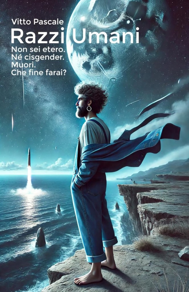 Immagine della copertina del libro intitolato Razzi Umani scritto da Vitto Pascale.