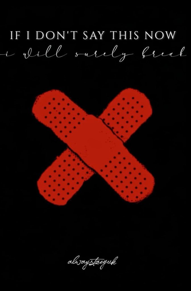 Copertina If I don't say it now I will surely break di Taegu. romance m/m.