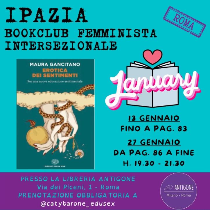 Ipazia bookclub femminista