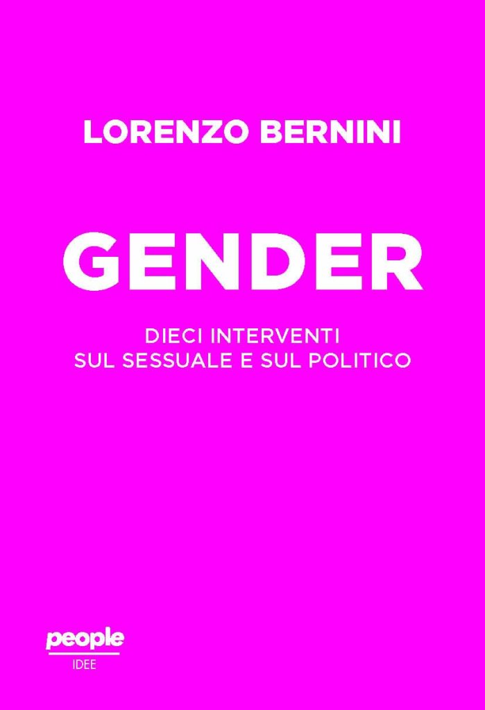 Copertina libro Gender di Lorenzo Bernini.