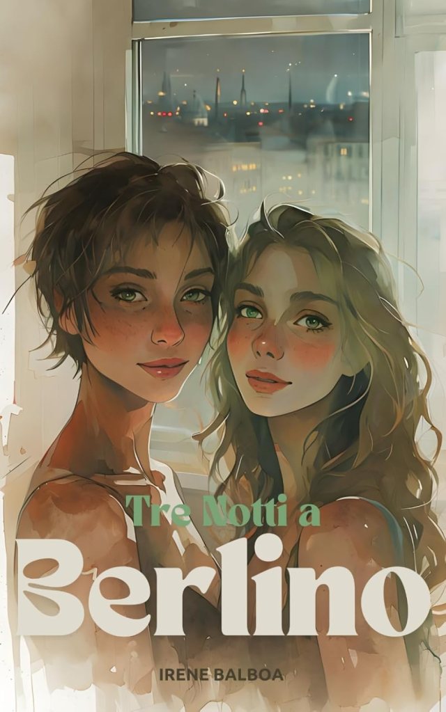 Copertina del libro Tre notti a Berlino romance f/f
